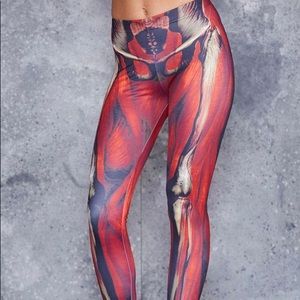 Black Milk Bone & Bloody Muscle Ltd Ed Leggings
